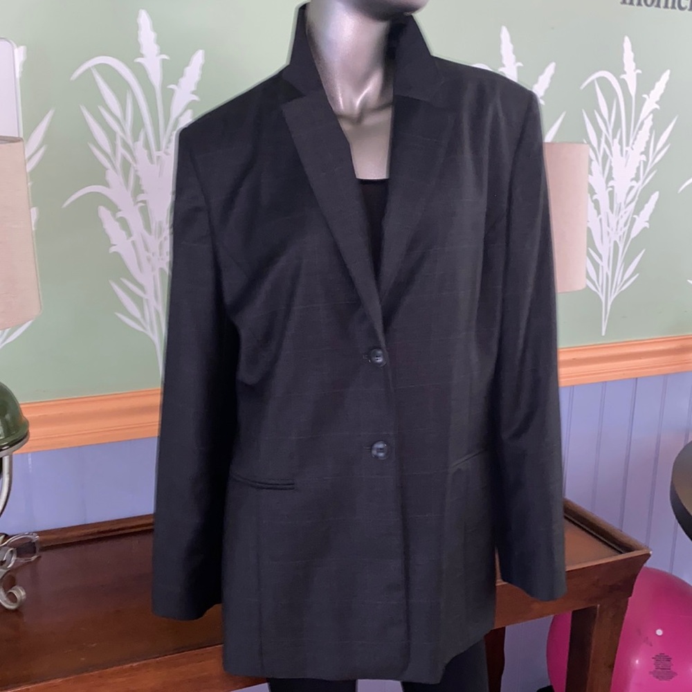 Talbots Single Breasted Lightweight Wool Blazer - image 1